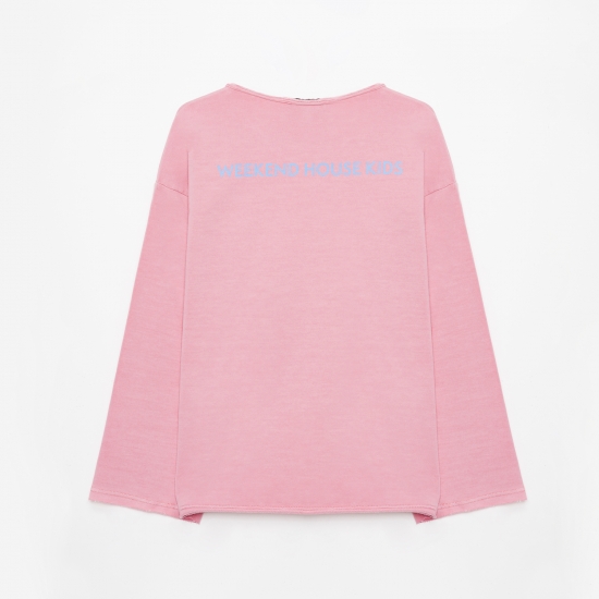 A Baloon pink sweatshirt
